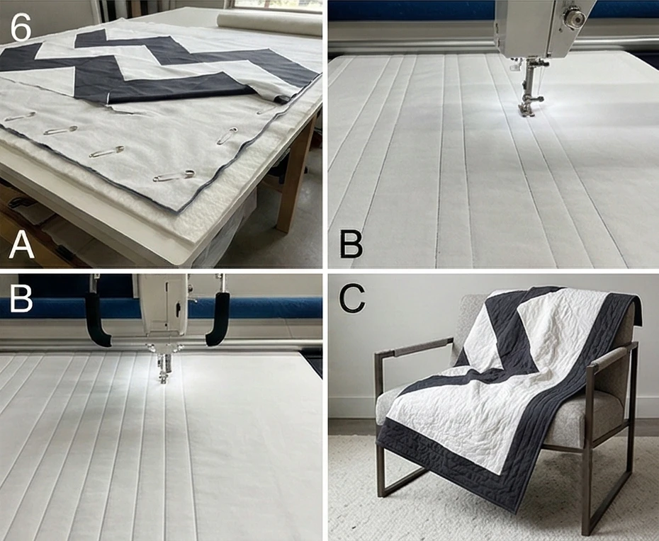 Split Nine Patch Bed Quilts for Contemporary Style and Comfort