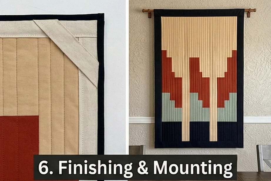 Striking Geometric Navajo Quilt Patterns for Elegant Wall Hangings
