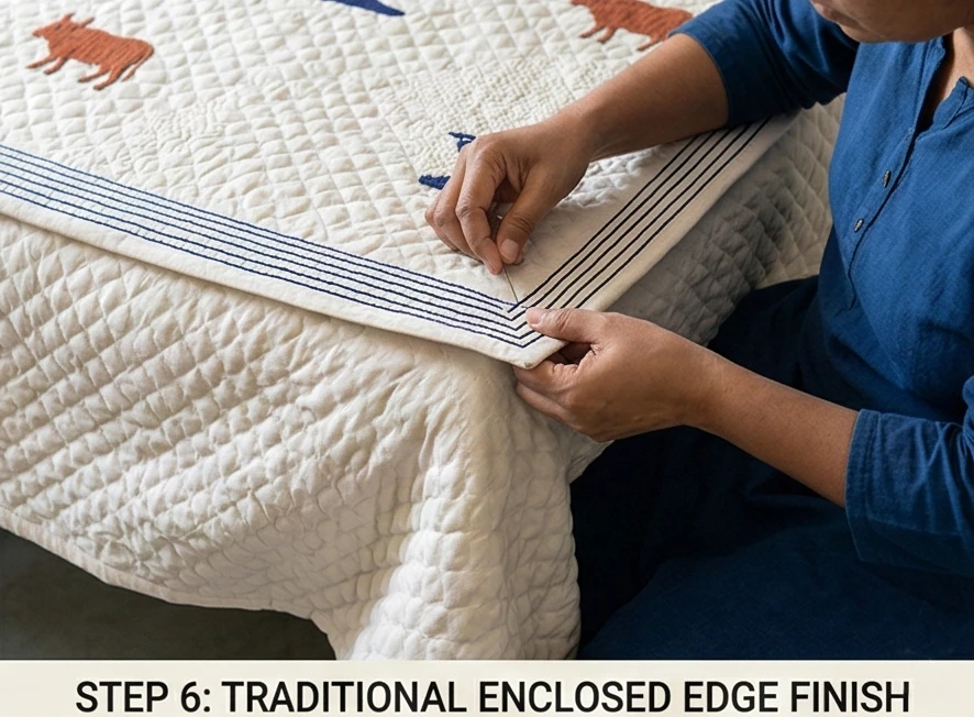 Vintage Heritage Lik or Anarasi Stitch Bedspreads Inspired by Agricultural Life