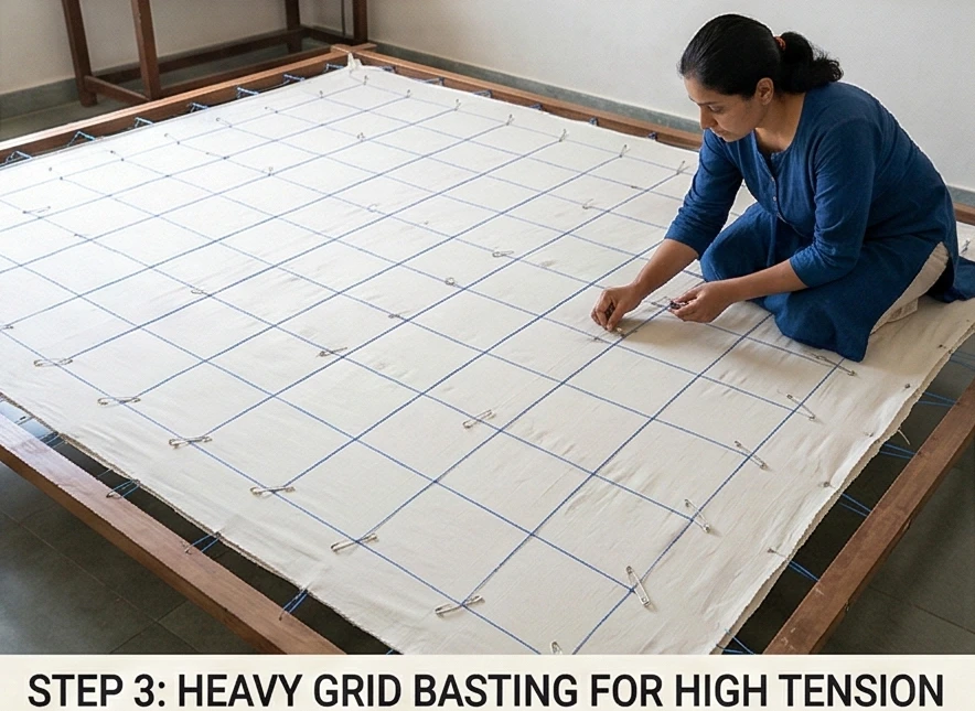 Vintage Heritage Lik or Anarasi Stitch Bedspreads Inspired by Agricultural Life