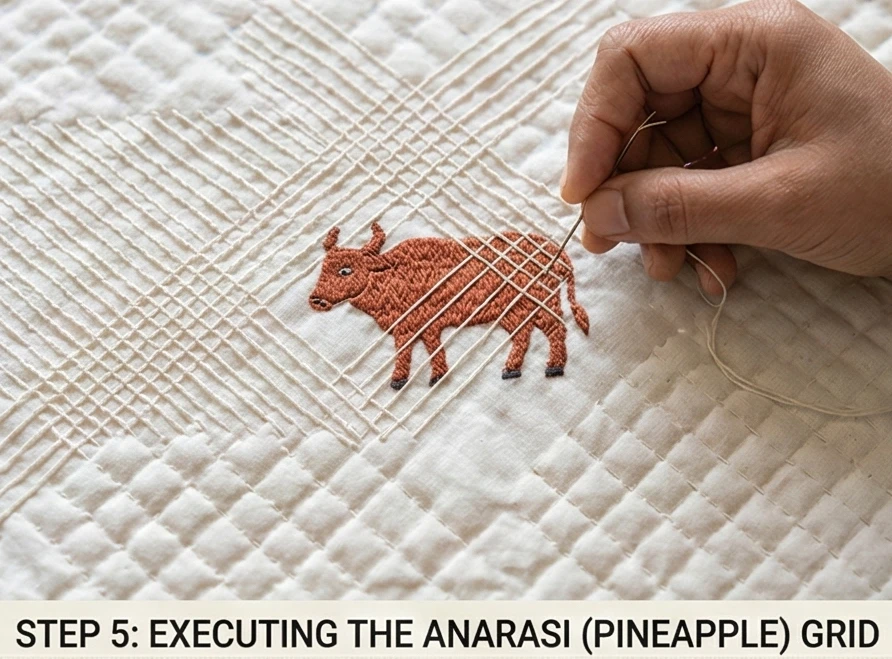 Vintage Heritage Lik or Anarasi Stitch Bedspreads Inspired by Agricultural Life