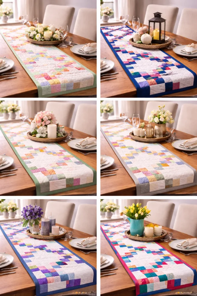 Contemporary Irish Chain Table Runners for Upscale Dining Sophistication