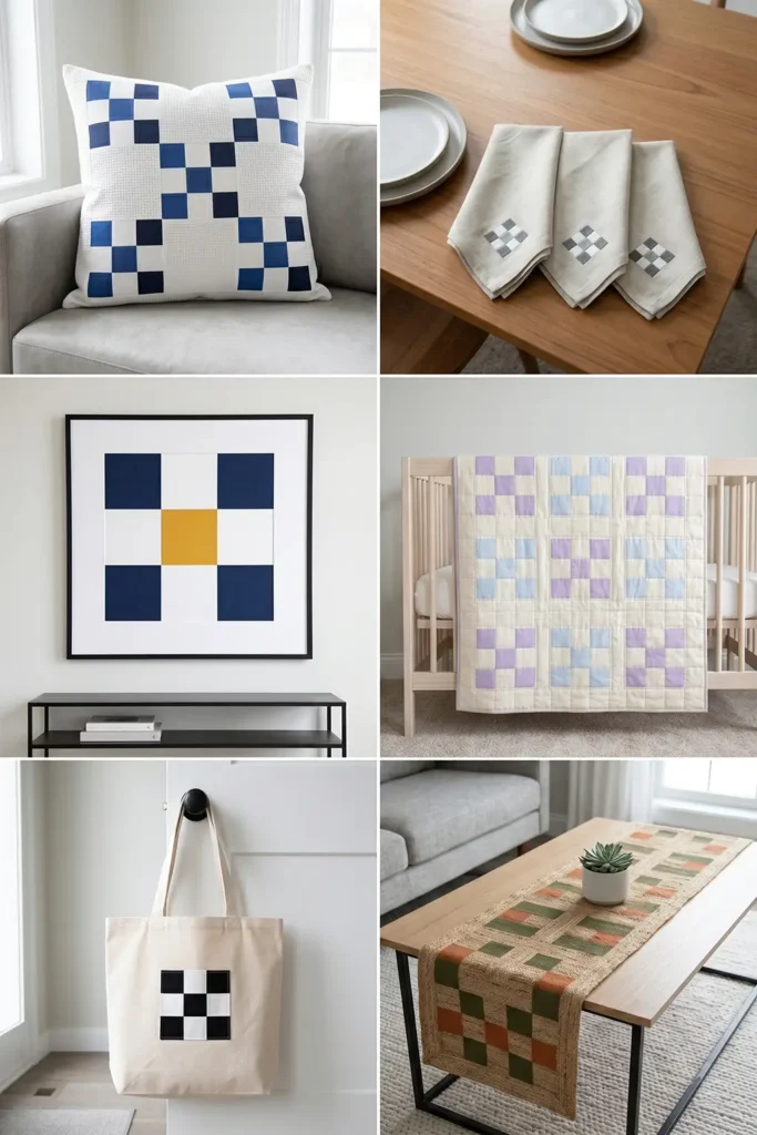 Crisp Irish Chain Bed Sheets for a Subtle, Patterned Sleep Sanctuary