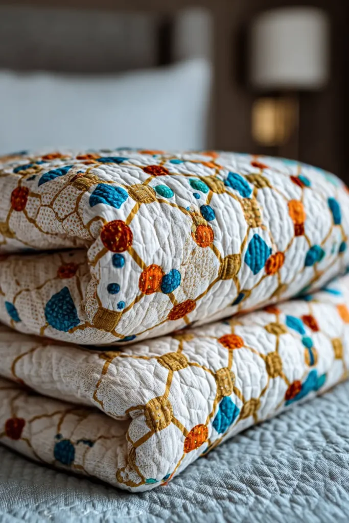 Elegant Irish Chain Couch Throws for Cozy Living Room Evenings