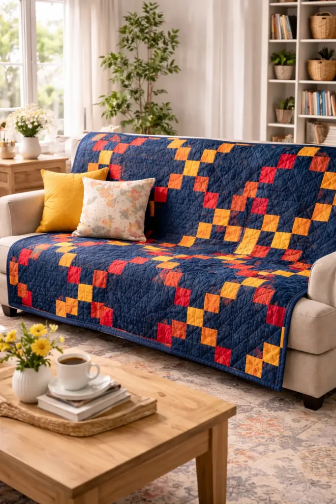 Inviting Irish Chain Sofa Covers for Durable yet Delicate Protection
