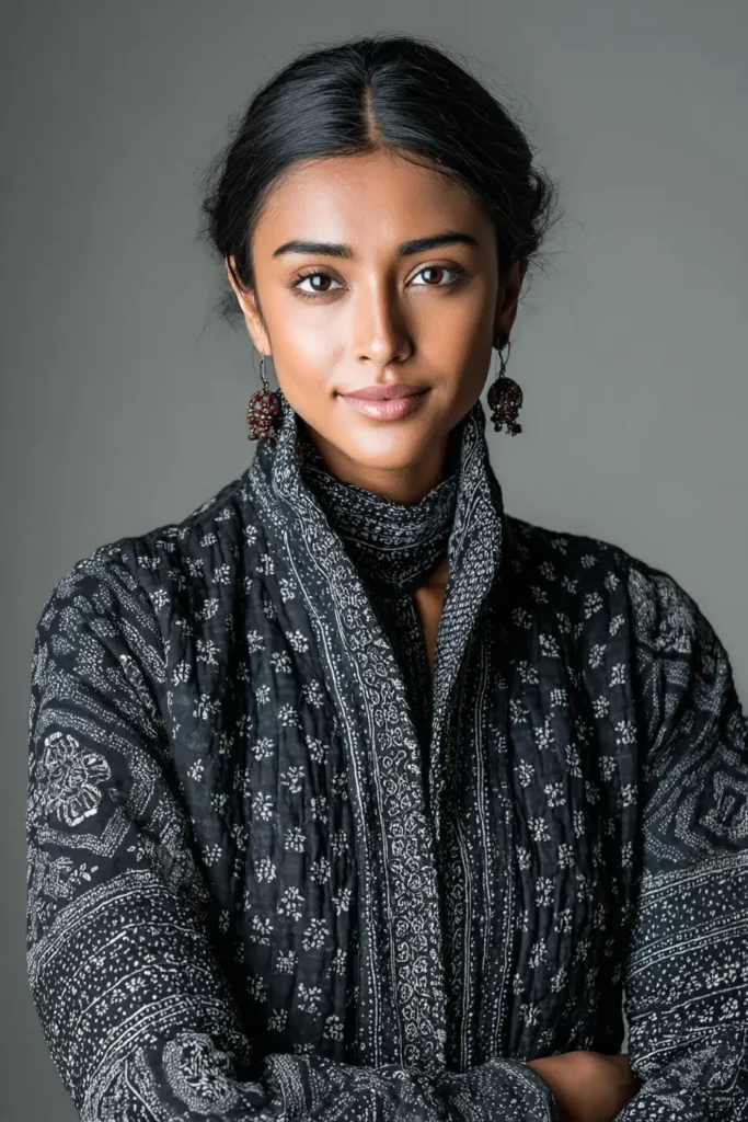 Longline Nakshi Kantha Quilted Jackets for Effortless Elegance