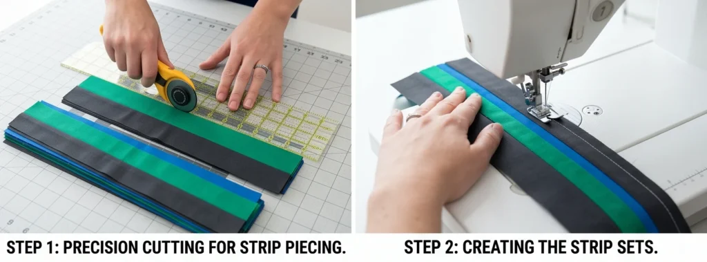 Luxurious Double Irish Chain Bed Quilts for Cozy Master Bedroom Comfort