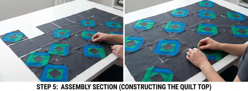 Luxurious Double Irish Chain Bed Quilts for Cozy Master Bedroom Comfort