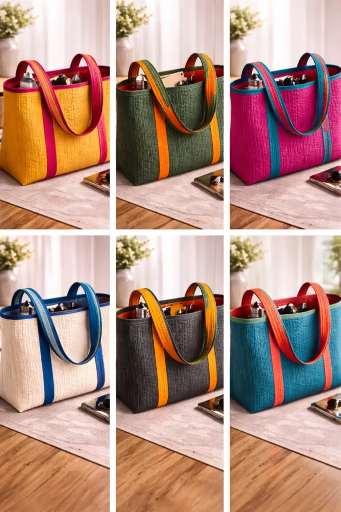 Oversized Nakshi Kantha Tote Bags for Stylish Everyday Carry