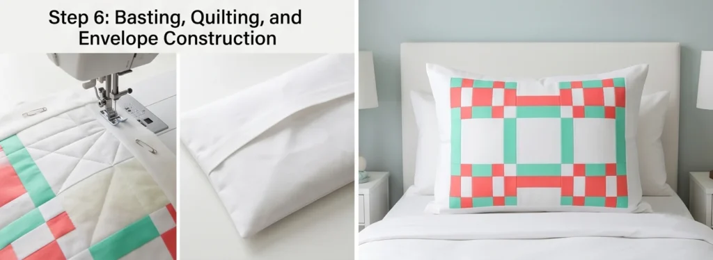 Soft Pastel Irish Chain Pillow Covers for a Calming Sleep Space