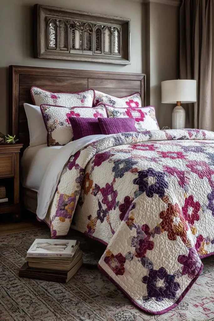 Sophisticated Irish Chain Bed Covers for Luxurious All-Season Warmth