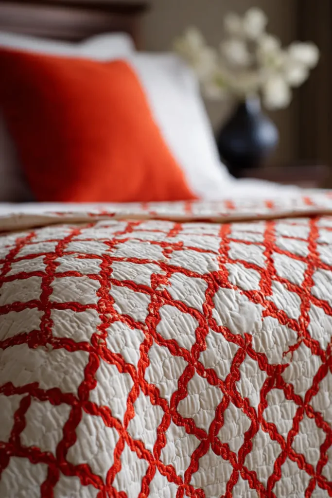 Sophisticated Irish Chain Bed Covers for Luxurious All-Season Warmth