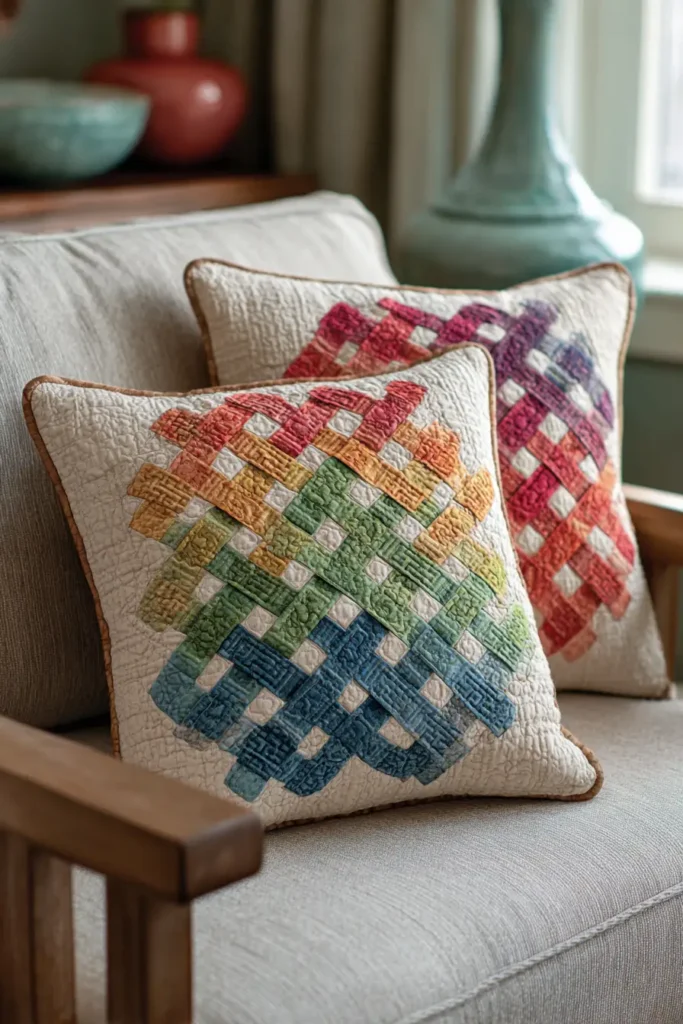 Sophisticated Irish Chain Cushion Covers to Elevate Your Loveseat 