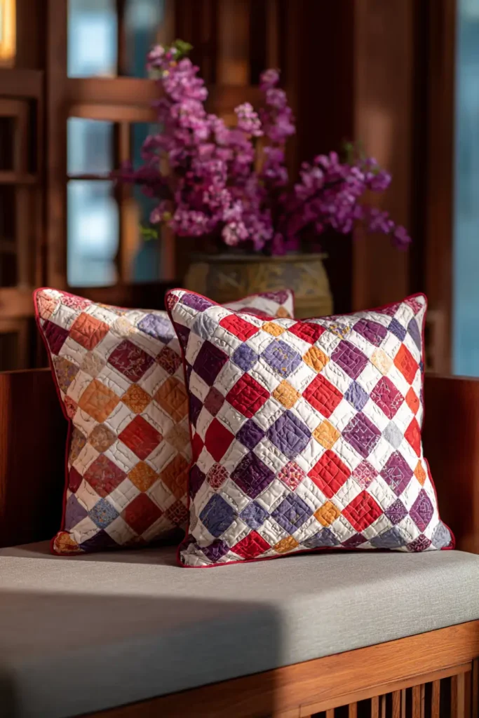Sophisticated Irish Chain Cushion Covers to Elevate Your Loveseat