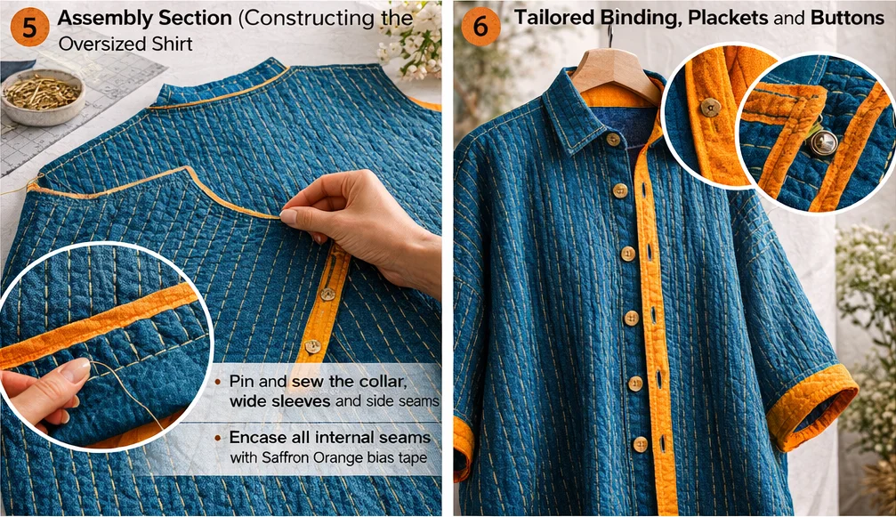 Stylish Oversized Nakshi Kantha Shirts for Ultimate Comfort