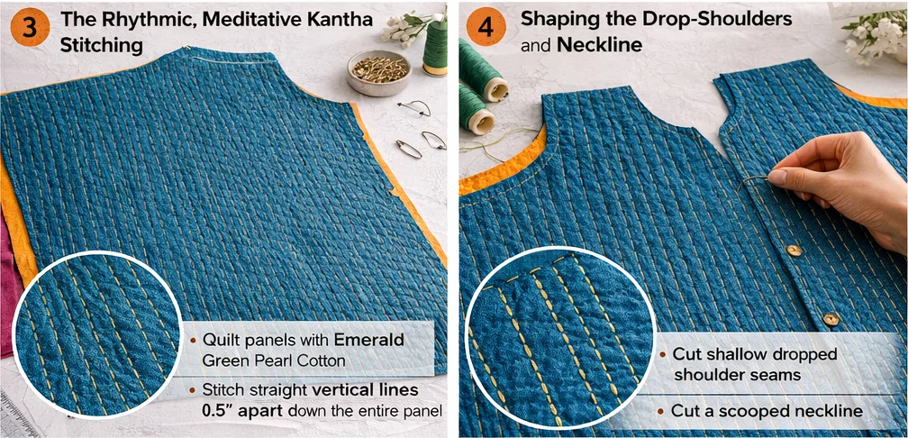Stylish Oversized Nakshi Kantha Shirts for Ultimate Comfort