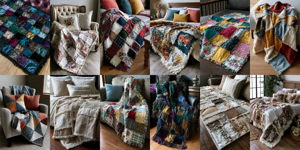 5 Chic Rag Quilt Pattern Ideas for Cozy, Beautiful Home Décor