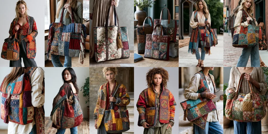 7 Elegant Boho Quilt Tote Bag Ideas: Timeless Stylish Designs for Sophisticated Everyday Carry