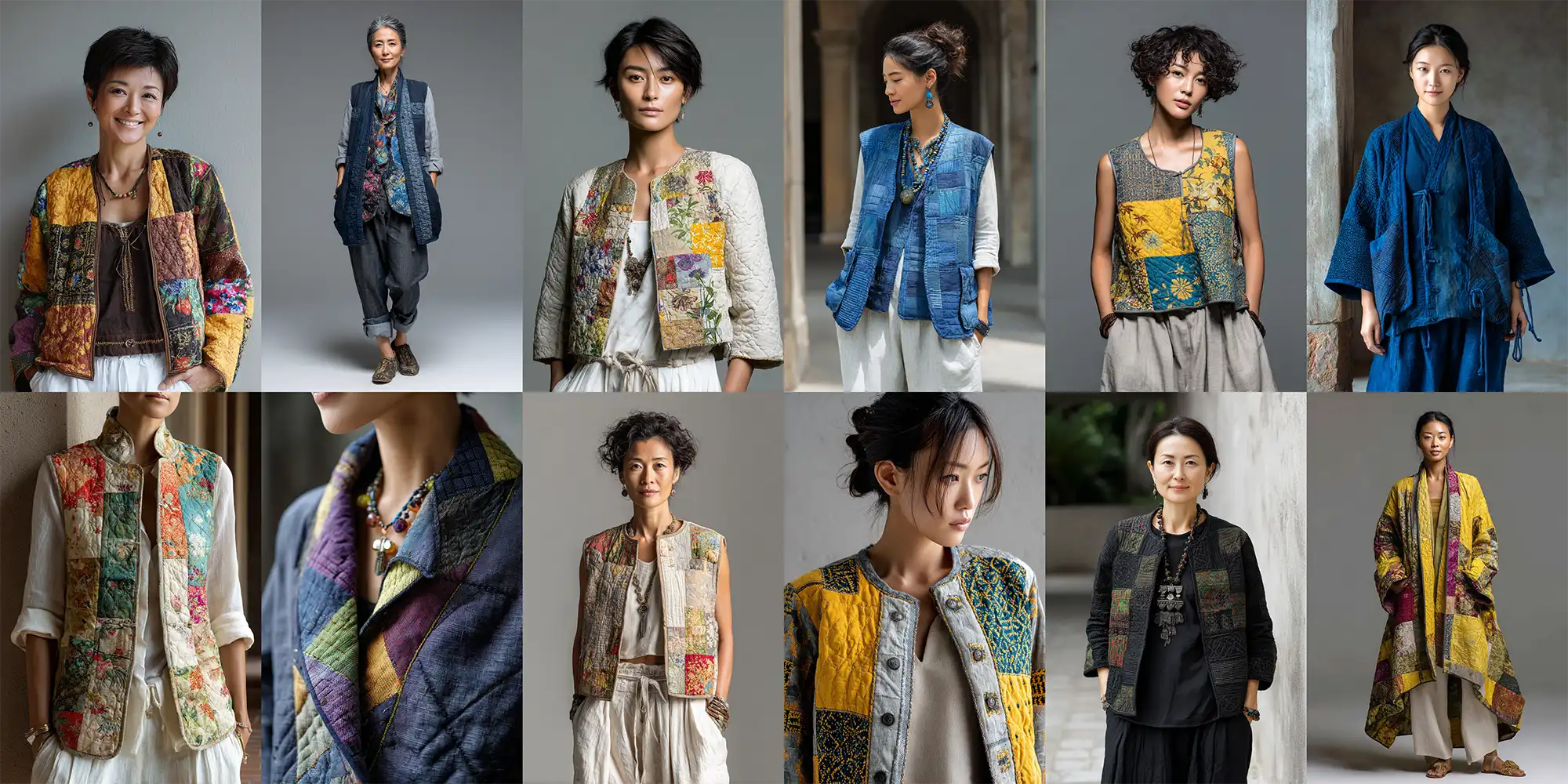 Japanese Quilt Jackets, Vests & Tops Ideas