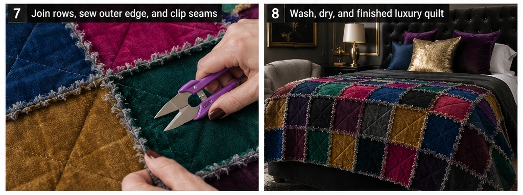 Luxury-Inspired Rag Quilt Color Combinations for Beautiful Spaces
