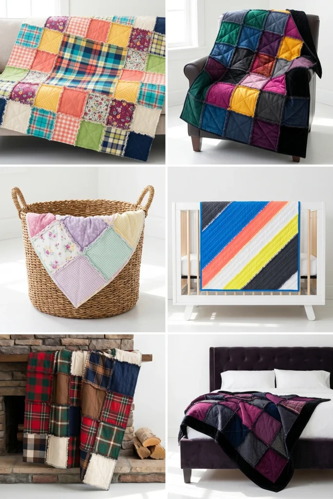 Luxury-Inspired Rag Quilt Color Combinations for Beautiful Spaces