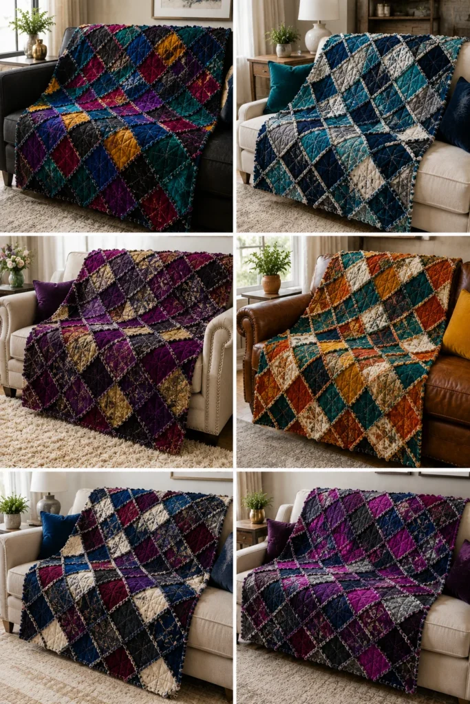 Luxury-Inspired Rag Quilt Color Combinations for Beautiful Spaces