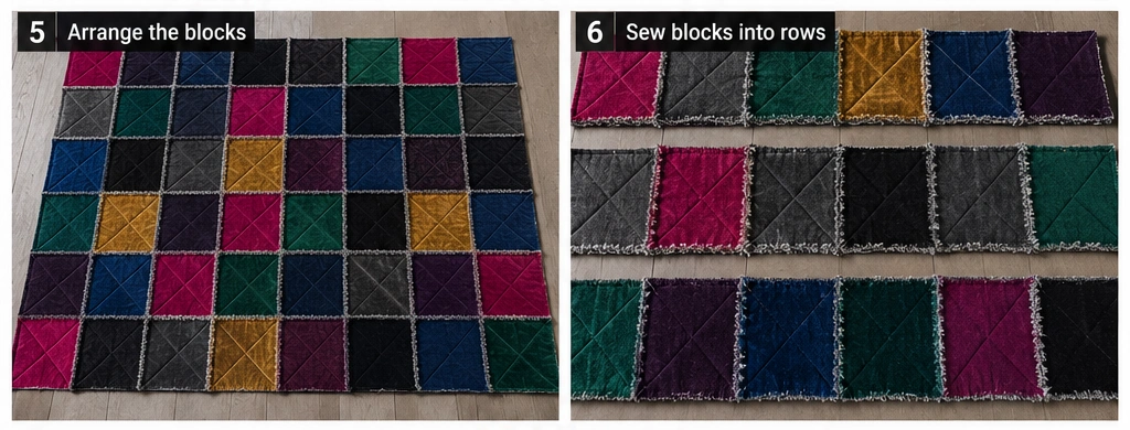Luxury-Inspired Rag Quilt Color Combinations for Beautiful Spaces