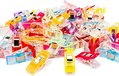 Multipurpose Sewing Clips, 100 Pcs