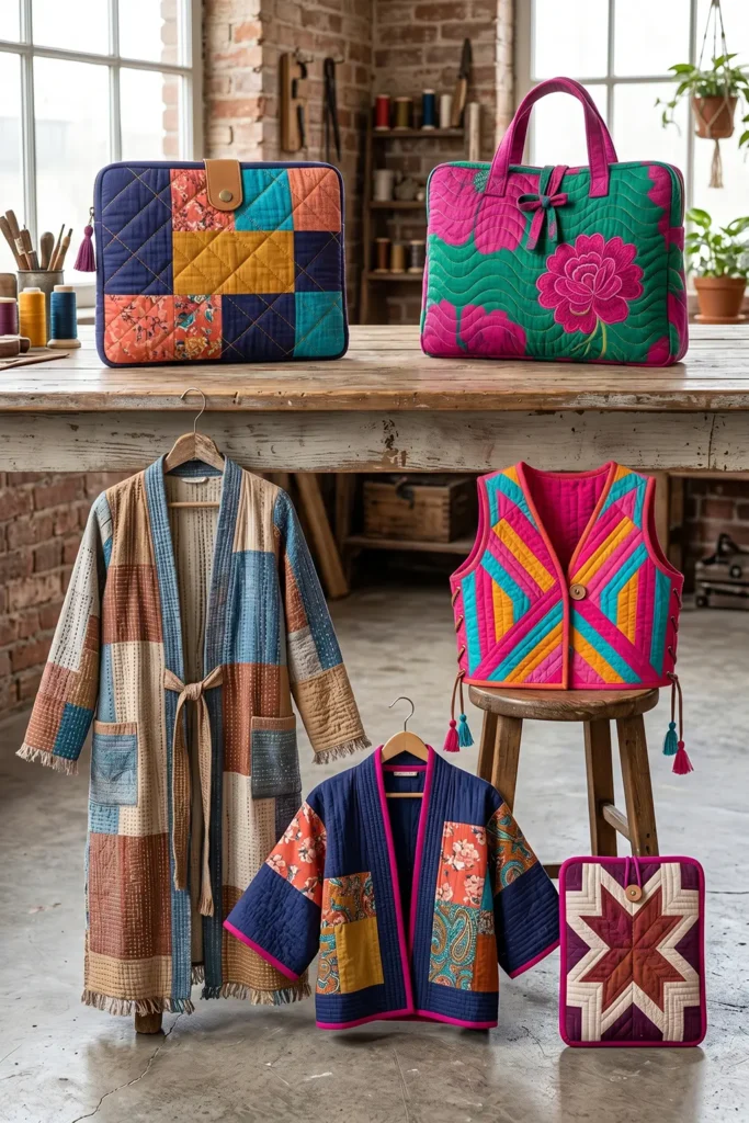 Padded Boho Quilted Laptop Bags for Secure and Stylish Tech Protection