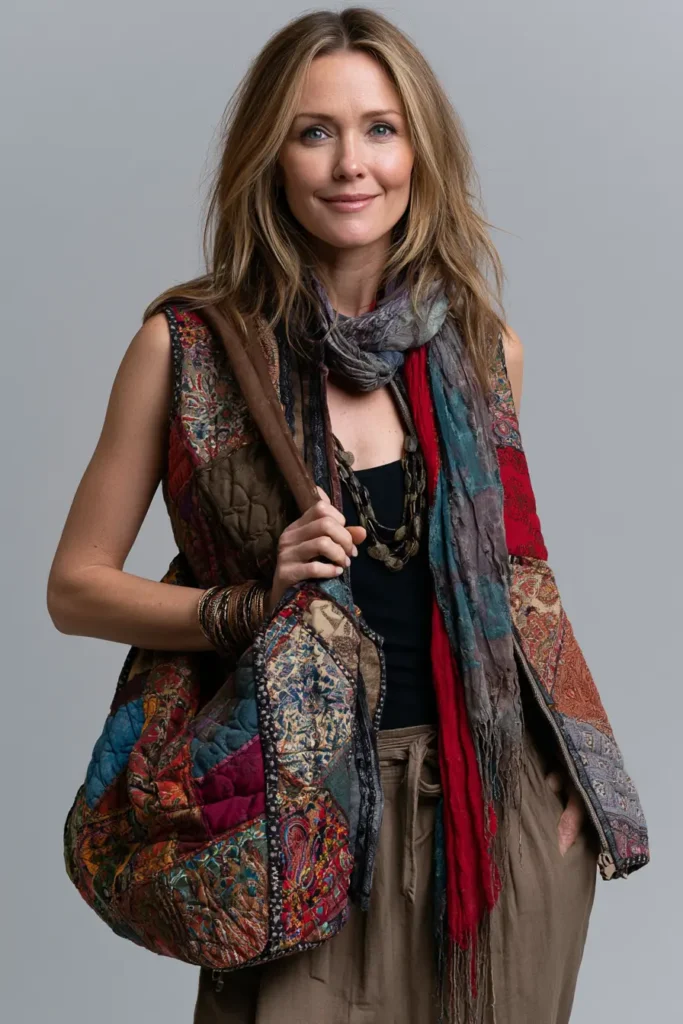 Padded Boho Quilted Laptop Bags for Secure and Stylish Tech Protection