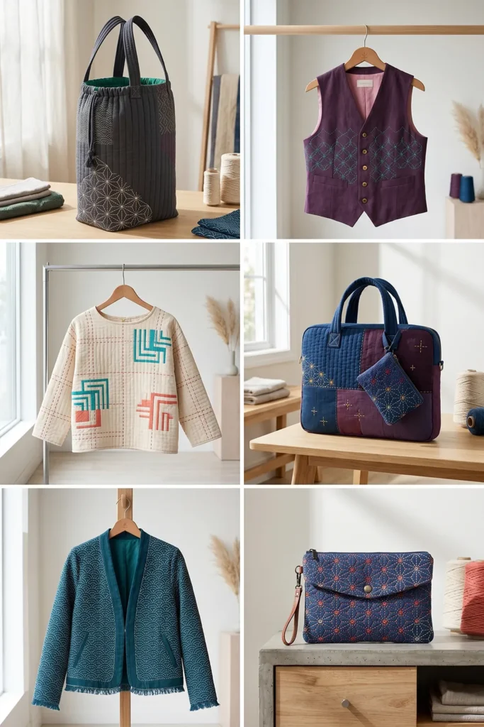 Spacious Japanese Quilted Laundry Bags for Chic Home Organization