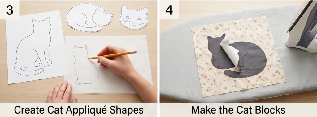 Vintage-Inspired Patchwork Cat Quilt Concepts for Relaxed Everyday Charm