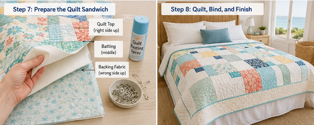 Chic Coastal-Inspired Summer Quilts for Relaxed Warm Weather Style