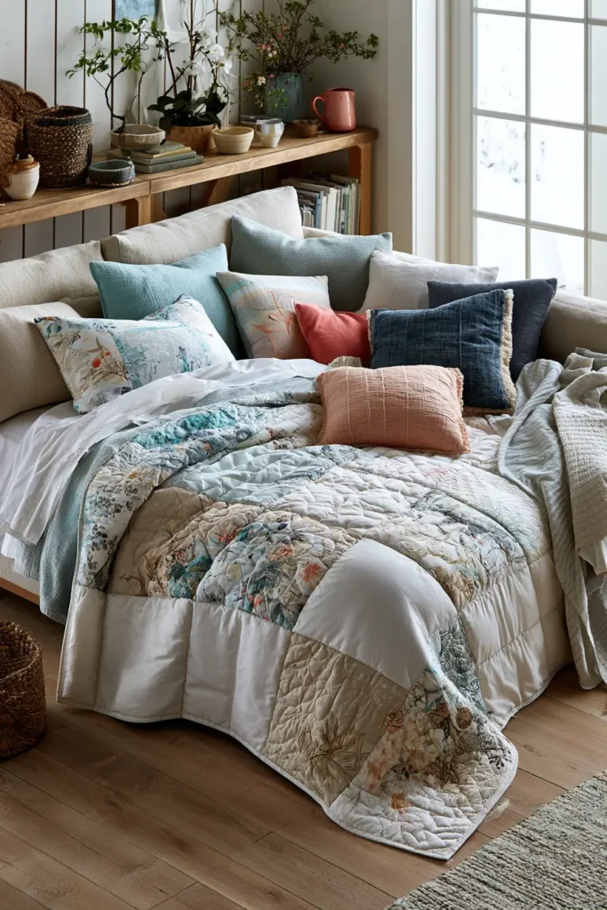 Chic Coastal-Inspired Summer Quilts for Relaxed Warm Weather Style