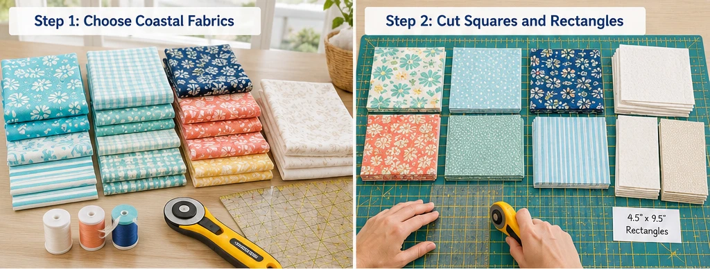 Chic Coastal-Inspired Summer Quilts for Relaxed Warm Weather Style