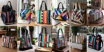 Chic Jelly Roll Quilt Tote Bag Ideas