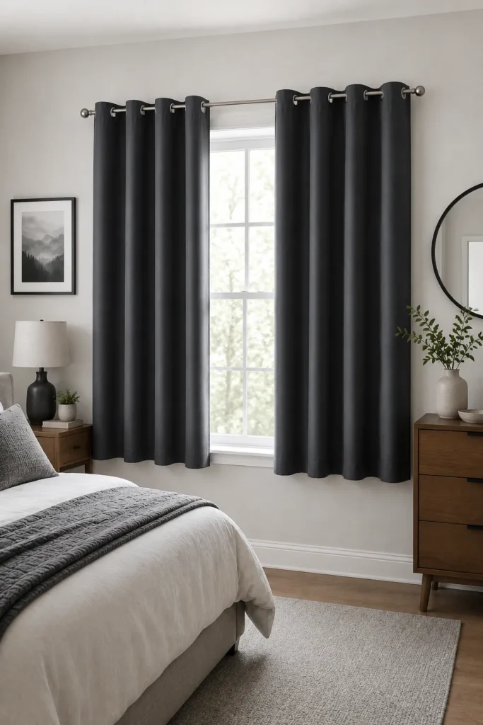 ChrisDowa Grommet Blackout Curtains