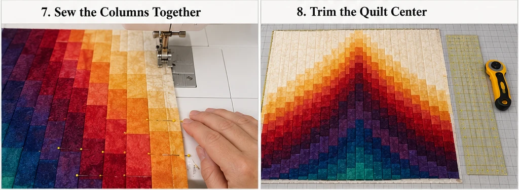 Elegant Modern Flame Stitch Bargello Quilt Patterns for Luxurious Bedrooms