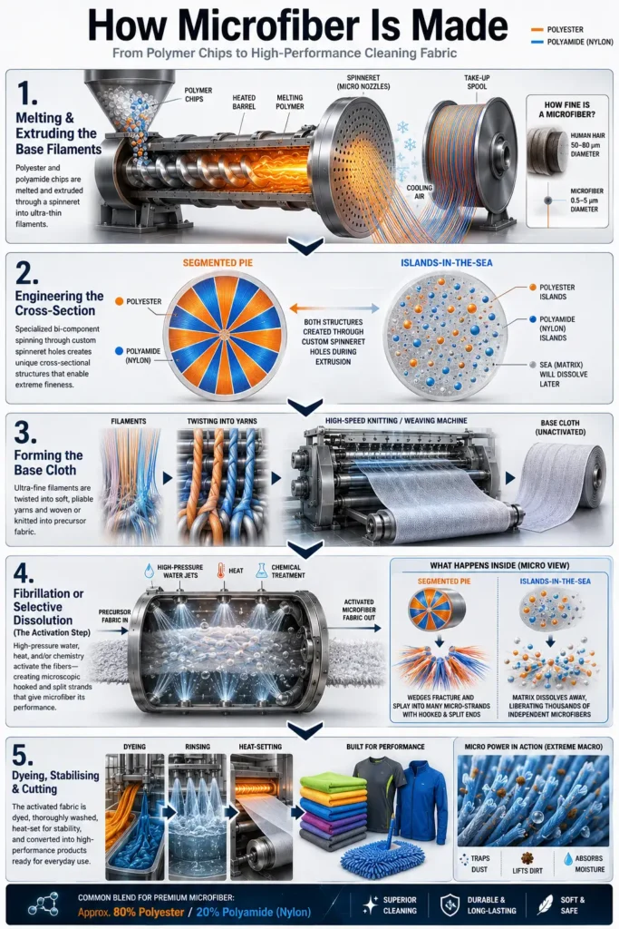 How Microfiber is Made