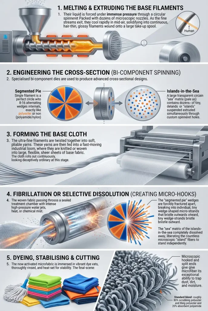 How Microfiber is Made