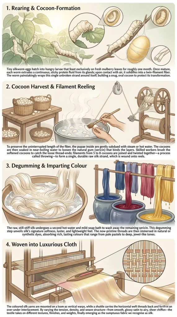 How Silk is Made