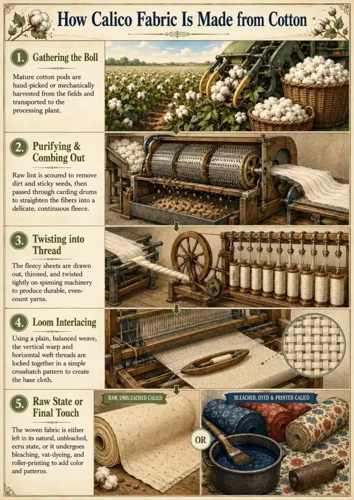 How cotton is made
