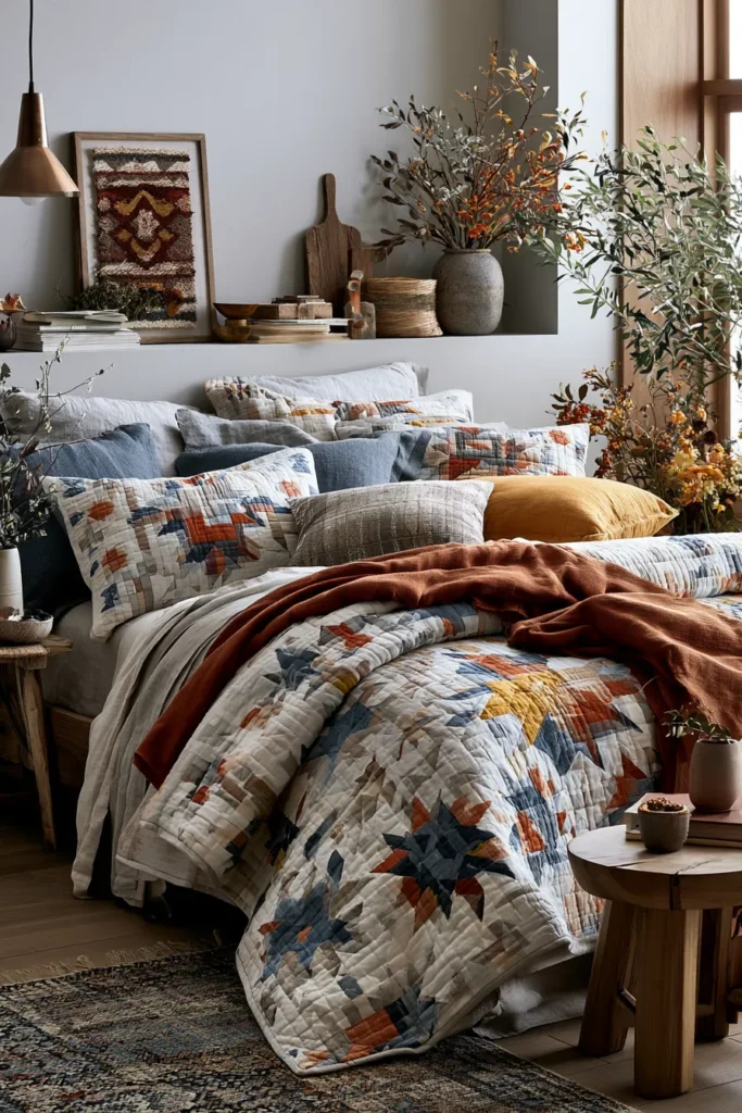 Linen-Blend Quilts Durable, Airy Designs for Warm Weather