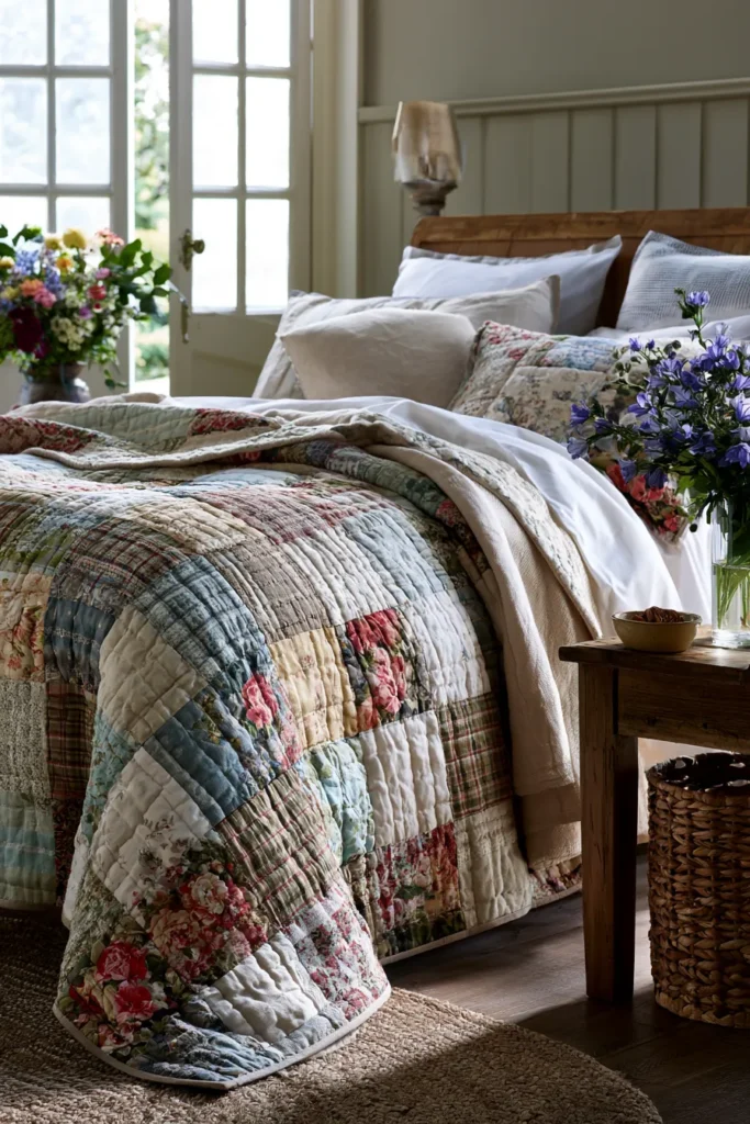 Linen-Blend Quilts Durable, Airy Designs for Warm Weather