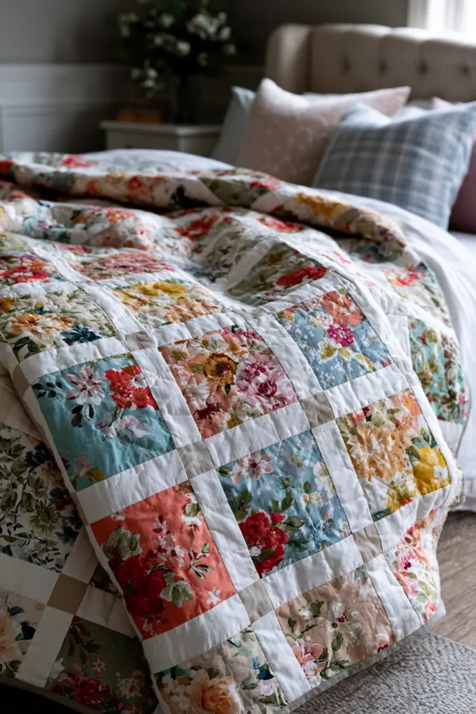 Linen-Blend Quilts Durable, Airy Designs for Warm Weather
