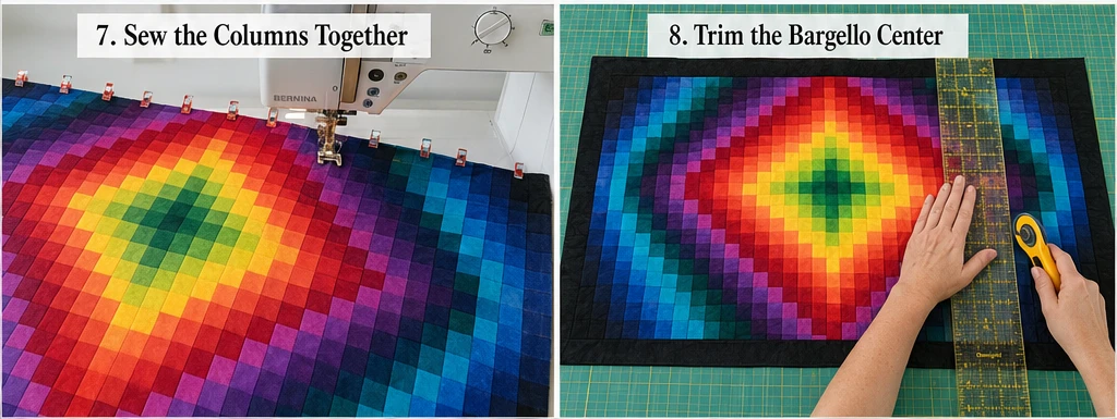 Mesmerizing Optical Illusion Bargello Quilts for Striking Statement Pieces