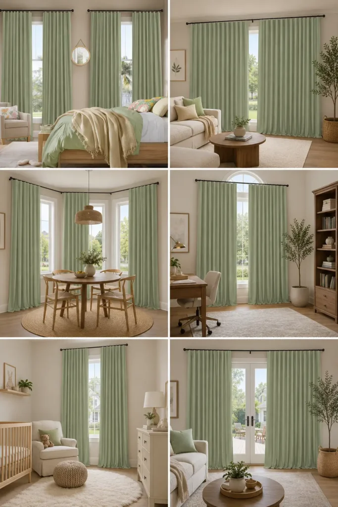PITALK Sage Green 100% Blackout