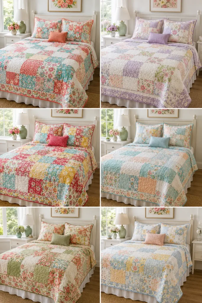 Quilted Sham & Coverlet Sets - Coordinated Looks for a Polished Bed