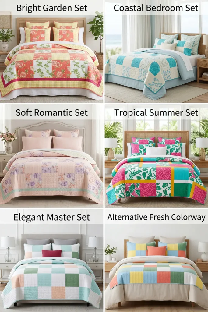 Quilted Sham & Coverlet Sets - Coordinated Looks for a Polished Bed