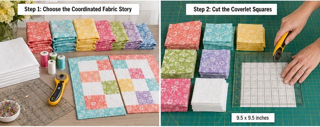 Quilted Sham & Coverlet Sets - Coordinated Looks for a Polished Bed
